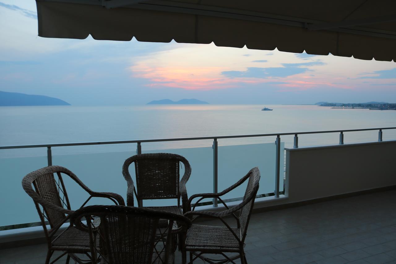 Ferienwohnung St Beach House Vlorë Exterior foto